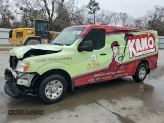 2018 Nissan NV Cargo S z VIN 1N6BF0KM7JN817877, wystawiony jako Copart lot #86830064 z przebiegiem 176 156 mil mil oraz Szkoda całkowita • Salvage title. Historia ofert i sprzedaży dostępna na DreamBid. Obrazek 1.