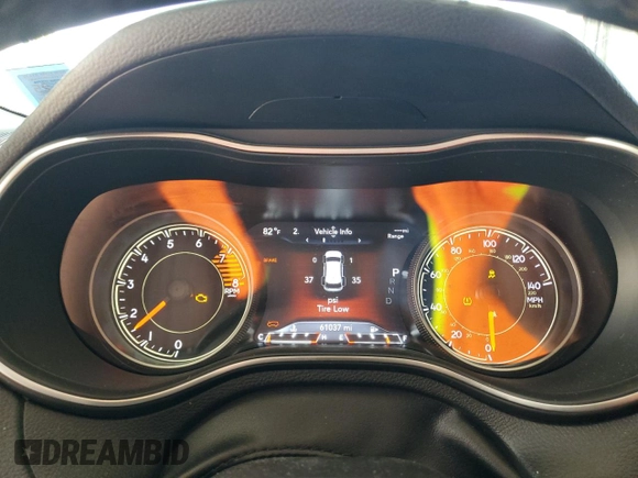 2019 Jeep Cherokee Limited с VIN 1C4PJMDX0KD472477, выставлен на аукционе Copart как лот 61799415 с пробегом 61 037 миль миль и Списание • Salvage title. История ставок и продаж доступна на DreamBid. Изображение 9.