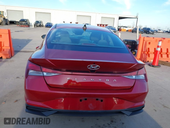 2023 Hyundai Elantra SEL z VIN KMHLS4AG2PU432789, wystawiony jako IAAI lot #41209555 z przebiegiem 24 390 mil mil oraz . Historia ofert i sprzedaży dostępna na DreamBid. Obrazek 16.