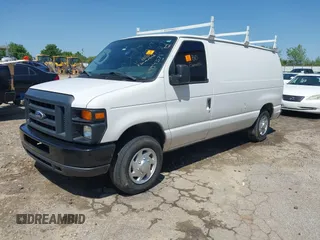 2014 Ford Econoline Cargo Commercial with VIN 1FTNE1EW2EDA99687, listed as a IAAI auction lot 41994371 with 204,466 mi miles and . Bid and sale history available at DreamBid. Image 2.