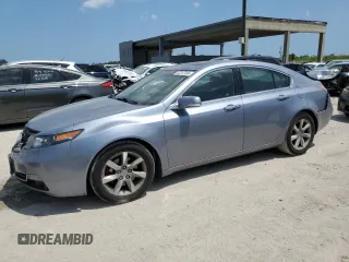2012 Acura TL Tech Auto with VIN 19UUA8F54CA003029, listed as a Copart auction lot 52347455 with 129,459 mi miles and Salvage Title. Bid and sale history available at carsss.com. Image 1.