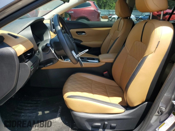 2021 Nissan Sentra SV with VIN 3N1AB8CV6MY326307, listed as a Copart auction lot 61548615 with 79,216 mi miles and Salvage title. Bid and sale history available at DreamBid. Image 7.
