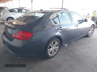 2011 Infiniti G25 Journey with VIN JN1DV6AP7BM602734, listed as a IAAI auction lot 42001079 with Not Provided miles. Bid and sale history available at carsss.com. Image 4.