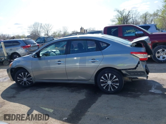 2013 Nissan Sentra SR with VIN 3N1AB7AP4DL645846, listed as a IAAI auction lot 41923706 with 39,328 mi miles and . Bid and sale history available at DreamBid. Image 15.