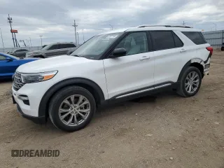 2022 Ford Explorer Limited z VIN 1FMSK8FH1NGB06210, wystawiony jako Copart lot #57677155 z przebiegiem 36 697 mil mil oraz Szkoda całkowita • Salvage title. Historia ofert i sprzedaży dostępna na DreamBid. Obrazek 1.