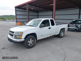 2005 Chevrolet Colorado LS ZQ8 with VIN 1GCCS196558110152, listed as a IAAI auction lot 42058390 with 264,742 mi miles. Bid and sale history available at carsss.com. Image 2.