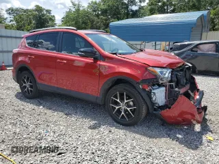 2017 Toyota RAV4 SE with VIN JTMJFREV3HJ160259, listed as a Copart auction lot 61821215 with 77,848 mi miles and Salvage title. Bid and sale history available at DreamBid. Image 4.