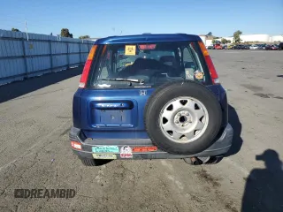 1997 Honda CR-V with VIN JHLRD1849VC013265, listed as a Copart auction lot 73411724 with 214,943 mi miles and Salvage Title. Bid and sale history available at carsss.com. Image 6.