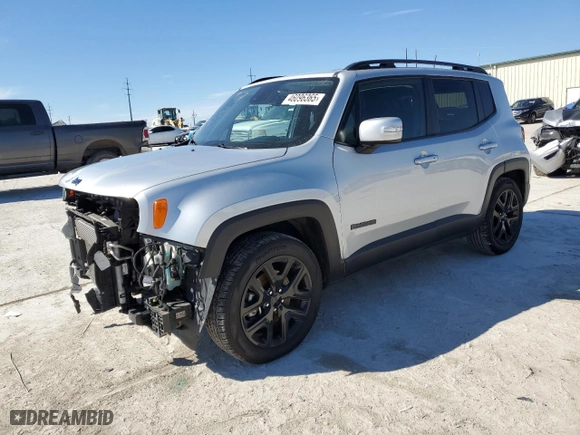 2018 Jeep Renegade Latitude with VIN ZACCJABB7JPH23239, listed as a Copart auction lot 46096365 with 39,653 mi miles and Salvage Title. Bid and sale history available at carsss.com. Image 1.