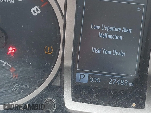 2020 Toyota Tacoma SR5 with VIN 3TMCZ5AN8LM322350, listed as a IAAI auction lot 41981112 with 22,483 mi miles and . Bid and sale history available at DreamBid. Image 15.