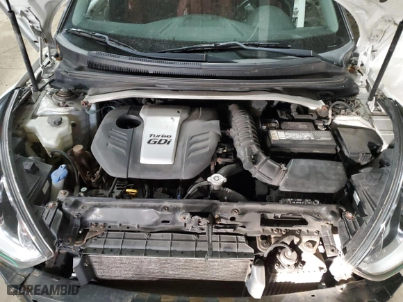 2014 Hyundai Veloster Turbo with VIN KMHTC6AE6EU208574, listed as a Copart auction lot 82103804 with 123,290 mi miles and Clean Title. Bid and sale history available at carsss.com. Image 11.