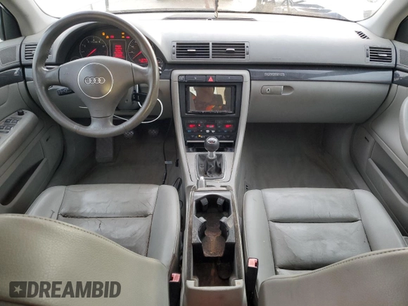 2003 Audi A4 1.8T with VIN WAULC68E03A333284, listed as a Copart auction lot 76754804 with 0 mi miles and Clean Title. Bid and sale history available at carsss.com. Image 8.