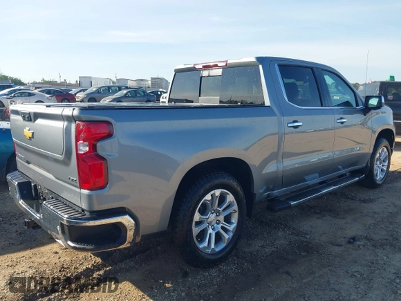 2024 Chevrolet Silverado 1500 LTZ with VIN 1GCUDGE84RZ309881, listed as a IAAI auction lot 41837654 with 8,873 mi miles and . Bid and sale history available at DreamBid. Image 4.
