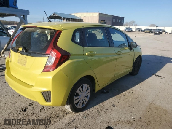 2016 Honda Fit LX with VIN JHMGK5H56GX020324, listed as a Copart auction lot 51052735 with 142,424 mi miles and Salvage Title. Bid and sale history available at carsss.com. Image 3.