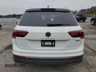 2022 Volkswagen Tiguan S with VIN 3VV0B7AX7NM026759, listed as a Copart auction lot 45546335 with 32,349 mi miles and Salvage Title. Bid and sale history available at carsss.com. Image 6.