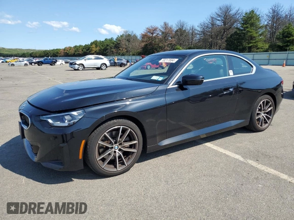 2022 BMW 2 Series 230i with VIN 3MW23CM01N8C59134, listed as a Copart auction lot 70217694 with 10,891 mi miles and Salvage Title. Bid and sale history available at carsss.com. Image 1.