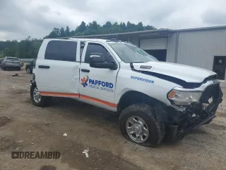 2023 Ram 2500 Tradesman with VIN 3C6UR5CJ9PG614227, listed as a Copart auction lot 47558155 with 16,811 mi miles and Salvage Title. Bid and sale history available at carsss.com. Image 4.
