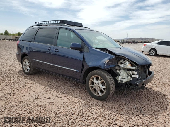 2005 Toyota Sienna XLE with VIN 5TDBA22CX5S047887, listed as a Copart auction lot 51630785 with 159,611 mi miles and Salvage Title. Bid and sale history available at DreamBid. Image 4.