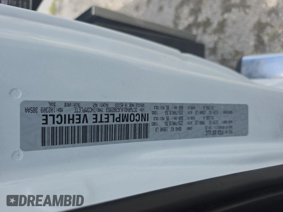 2018 Ram 5500 Tradesman with VIN 3C7WRNDL0JG382953, listed as a Copart auction lot 61581835 with 163,711 mi miles and Salvage title. Bid and sale history available at DreamBid. Image 10.