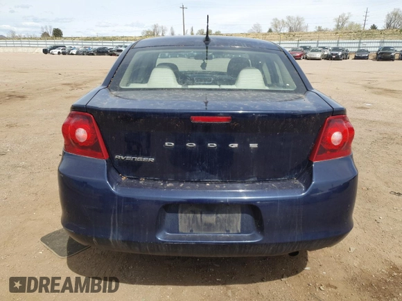 2014 Dodge Avenger SE z VIN 1C3CDZAB7EN224967, wystawiony jako Copart lot #51975265 z przebiegiem 102 330 mil mil oraz Szkoda całkowita • Salvage title. Historia ofert i sprzedaży dostępna na DreamBid. Obrazek 6.