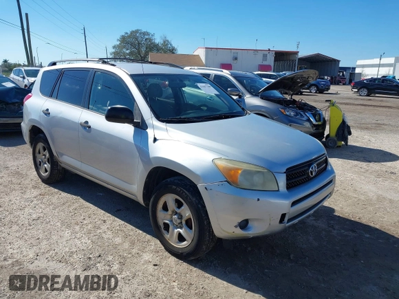 2007 Toyota RAV4 with VIN JTMZD33V775051349, listed as a IAAI auction lot 41647190 with 148,906 mi miles. Bid and sale history available at carsss.com. Image 1.