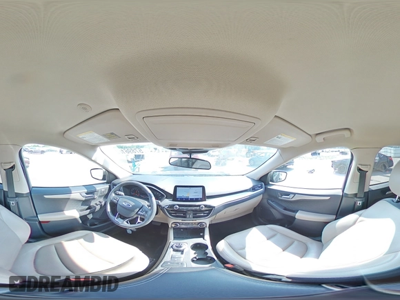 2020 Ford Escape SEL with VIN 1FMCU0H62LUC28018, listed as a Copart auction lot 57896165 with 46,415 mi miles and Salvage title. Bid and sale history available at DreamBid. Image 15.