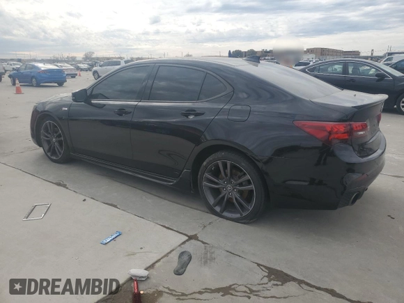 2019 Acura TLX w/A-Spec Pkg with VIN 19UUB2F6XKA004297, listed as a Copart auction lot 89343005 with 112,572 mi miles and Clean Title. Bid and sale history available at carsss.com. Image 2.