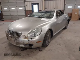 2002 Lexus SC with VIN JTHFN48Y320027045, listed as a IAAI auction lot 41681700 with 167,108 mi miles. Bid and sale history available at carsss.com. Image 2.