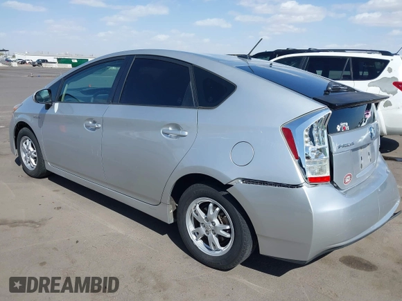 2010 Toyota Prius II with VIN JTDKN3DU4A0203094, listed as a IAAI auction lot 41742101 with 201,607 mi miles. Bid and sale history available at carsss.com. Image 3.