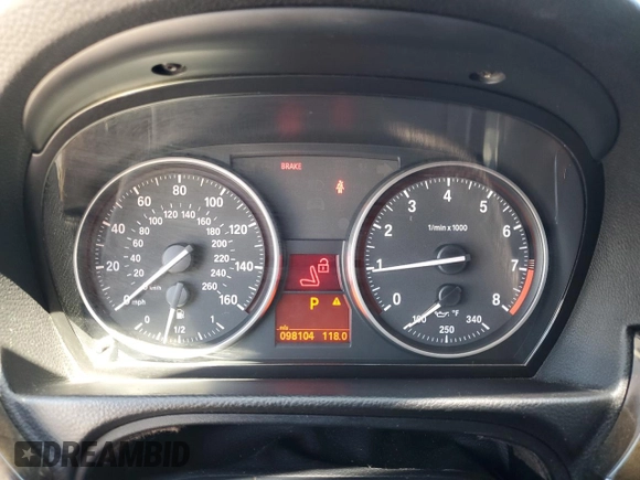 2008 BMW 3 Series 335i with VIN WBAWL73528PX57421, listed as a Copart auction lot 49613795 with 98,104 mi miles and Clean Title. Bid and sale history available at carsss.com. Image 9.