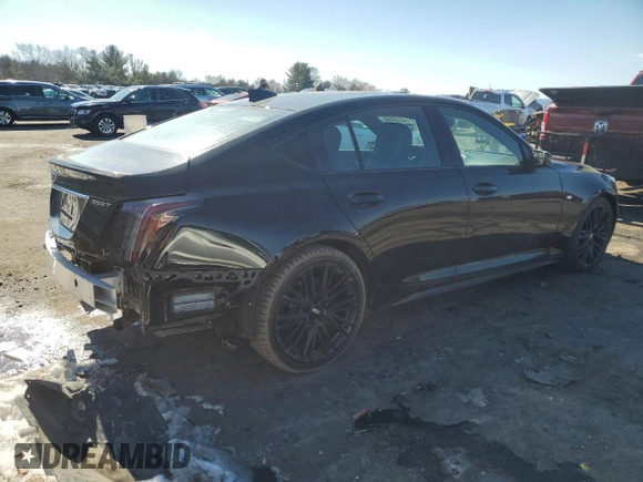2020 Cadillac CT5 Sport z VIN 1G6DP5RK1L0125028, wystawiony jako Copart lot #45184085 z przebiegiem 11 872 mil mil oraz Szkoda całkowita • Salvage title. Historia ofert i sprzedaży dostępna na DreamBid. Obrazek 3.