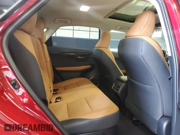 2020 Lexus NX 300h with VIN JTJGJRDZ2L5005228, listed as a Copart auction lot 60477955 with 59,587 mi miles and Salvage title. Bid and sale history available at DreamBid. Image 11.