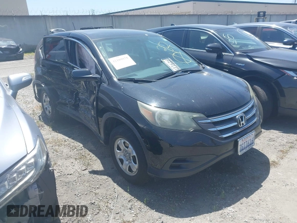 2014 Honda CR-V LX with VIN 2HKRM3H30EH551163, listed as a IAAI auction lot 42109975 with 57,712 mi miles. Bid and sale history available at carsss.com. Image 1.