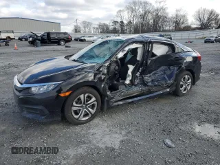 2017 Honda Civic Sedan LX with VIN 2HGFC2F59HH503549, listed as a Copart auction lot 44167375 with 95,743 mi miles and Salvage Title. Bid and sale history available at carsss.com. Image 1.