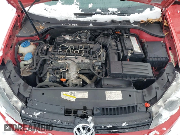 2013 Volkswagen Golf TDI with VIN WVWDM7AJ3DW089104, listed as a Copart auction lot 44526985 with 73,570 mi miles and Salvage title. Bid and sale history available at DreamBid. Image 11.