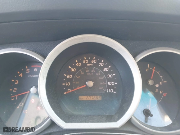 2007 Toyota 4Runner SR5 with VIN JTEBU14R870118007, listed as a IAAI auction lot 41380192 with 207,669 mi miles. Bid and sale history available at carsss.com. Image 7.