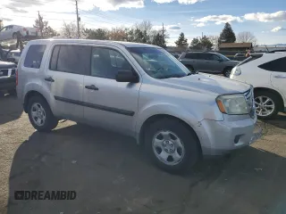 2010 Honda Pilot LX with VIN 5FNYF3H20AB003105, listed as a Copart auction lot 84690314 with 171,540 mi miles and Salvage title. Bid and sale history available at DreamBid. Image 4.