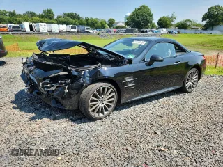 2018 Mercedes-Benz SL 550 with VIN WDDJK7DA4JF051127, listed as a Copart auction lot 61548045 with Not provided miles and Salvage title. Bid and sale history available at DreamBid. Image 1.