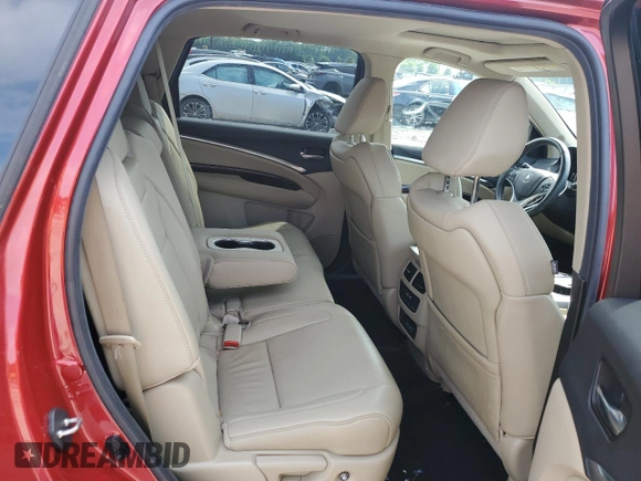 2019 Acura MDX with VIN 5J8YD4H34KL030165, listed as a Copart auction lot 62636695 with 64,753 mi miles and Salvage title. Bid and sale history available at DreamBid. Image 11.