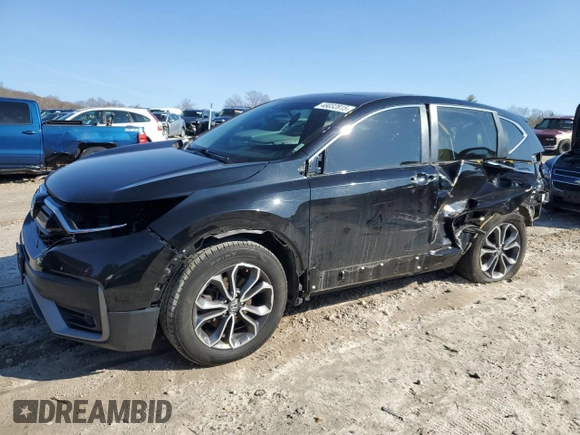 2020 Honda CR-V EX with VIN 5J6RW2H59LA000430, listed as a Copart auction lot 48032815 with 72,012 mi miles and Salvage Title. Bid and sale history available at carsss.com. Image 1.