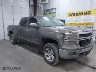 2014 Chevrolet Silverado 1500 LTZ with VIN 3GCUKSEC1EG223774, listed as a IAAI auction lot 41651956 with 178,150 mi miles. Bid and sale history available at carsss.com. Image 1.