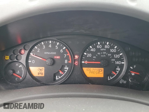2013 Nissan Frontier SV with VIN 1N6AD0EV2DN725327, listed as a Copart auction lot 61621835 with 106,144 mi miles and Salvage title. Bid and sale history available at DreamBid. Image 9.