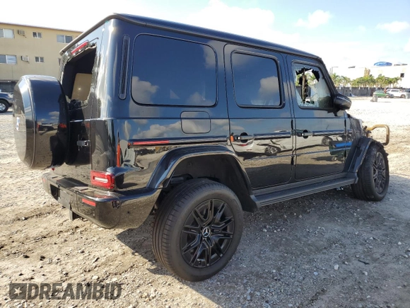 2025 Mercedes-Benz G with VIN W1NWH1AB0SX020180, listed as a Copart auction lot 86977874 with Not Provided miles and Non Repairable. Bid and sale history available at DreamBid. Image 3.