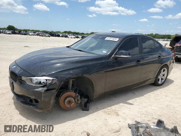 2014 BMW 3 Series 328i with VIN WBA3A5G52ENP30251, listed as a Copart auction lot 82926134 with 106,666 mi miles and Salvage title. Bid and sale history available at DreamBid. Image 1.