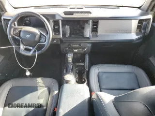 2021 Ford Bronco with VIN 1FMDE5DH6MLB02483, listed as a Copart auction lot 42617245 with 20,306 mi miles and Salvage title. Bid and sale history available at DreamBid. Image 8.