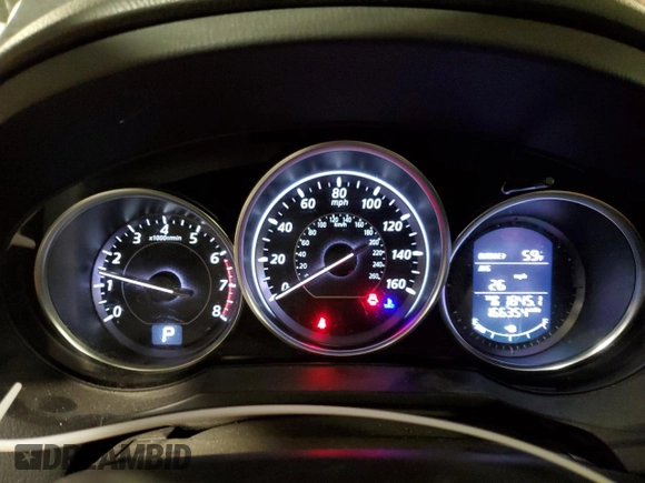 2014 Mazda Mazda6 i Touring with VIN JM1GJ1V62E1137294, listed as a Copart auction lot 83435714 with 166,354 mi miles and Salvage Title. Bid and sale history available at carsss.com. Image 9.