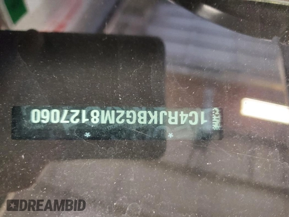 2021 Jeep Grand Cherokee Limited z VIN 1C4RJKBG2M8127060, wystawiony jako IAAI lot #42737687 z przebiegiem 90 586 mil mil oraz . Historia ofert i sprzedaży dostępna na DreamBid. Obrazek 19.