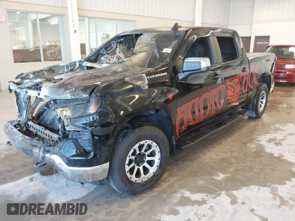 2023 Chevrolet Silverado 1500 LT с VIN 2GCUDDEDXP1114708, выставлен на аукционе IAAI как лот 41785390 с пробегом Не указан миль и . История ставок и продаж доступна на DreamBid. Изображение 2.