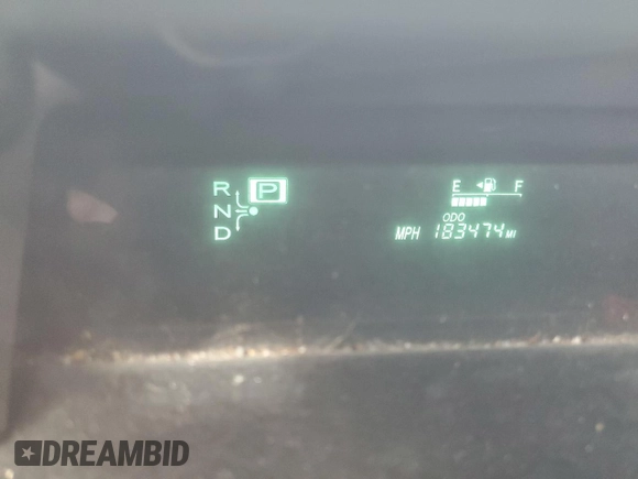 2009 Toyota Prius with VIN JTDKB20U093522804, listed as a Copart auction lot 54579515 with 183,474 mi miles and Clean Title. Bid and sale history available at DreamBid. Image 9.