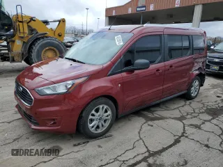 2020 Ford Transit Connect XLT z VIN NM0GS9F24L1455502, wystawiony jako Copart lot #49335914 z przebiegiem 46 554 mil mil oraz Szkoda całkowita • Salvage title. Historia ofert i sprzedaży dostępna na DreamBid. Obrazek 1.